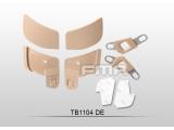 FMA Side Covers FOR CP Helmet DE  TB1104-DE